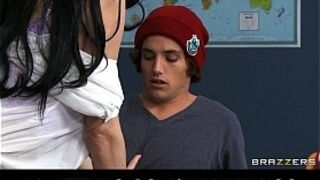 Stunning teacher takes her student's virginity