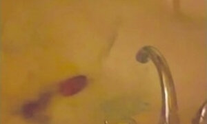 MY ARABIC WIFE IN JACUZZI