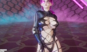 [MMD] HWASA - I Love My Body Evelynn Sexy Kpop Dance League of Legends Hentai Uncensored