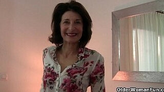 Grandma's libido gets fired up by the dirty photographer