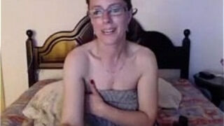 Hot MILF Dildos her pussy and ass to orgasm