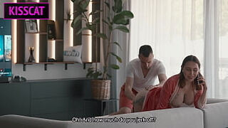 Stepmom Seduces Stepson While Husband’s Away—Will Her Naughty Phone Call End in a Taboo Fuck&quest;&excl;