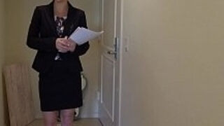 PropertySex - Blonde Southern MILF real estate agent gets creampie