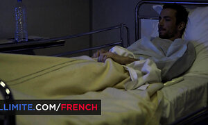 Dashing French nurses prepare ultimate treatment for patient
