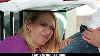 FamilyStrokes - MILF StepMom &lpar;Kagney Linn Karter&rpar; Fucks StepSon