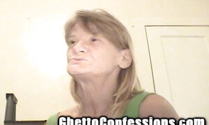 Granny Ghetto Gumjob Whore Bigot Blowjob Geezer Slut Slaggy Blonde TOOFLESS!