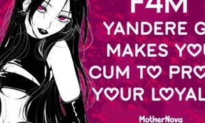 Yandere GF Makes You Cum to Prove Your Loyalty  ASMR / Audio Only Roleplay