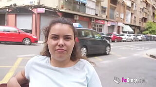 Busty brunette sates her sex urges with a guy she just met