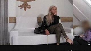 Casting - Anna Kournikova lookalike is an absolute nymph