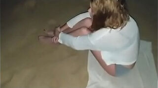 Fit Black Guy Fucks 18yo Stranger on Public Beach