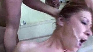 Brunette MILF with big Tits gets rough sex