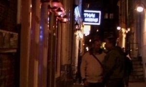 Fucking a hooker in the Red Light District