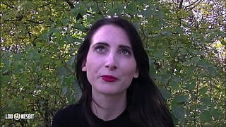 Cuckold licking Cum from a stranger of my ass Lou Nesbit&comma; Lia Louise