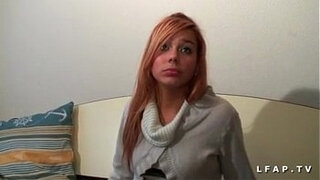 casting jeune rouquine defoncee dans un gangbang interracial