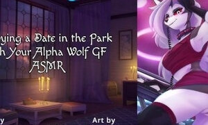 Enjoying a Date in the Park with Your Alpha Wolf GF