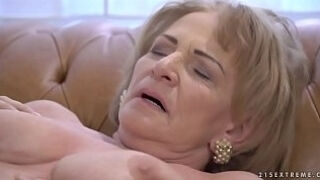 Kinky granny Sally G needs some cock