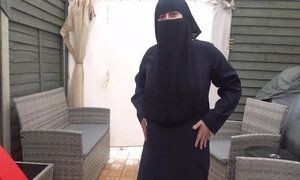 Wife In Burqa With Tiny Bikini Underneath