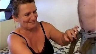 Old whore still satisfies young cocks