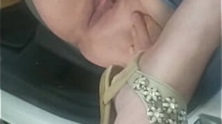 PUBLIC FUCK&colon; young man pays homeless woman for public sex