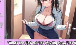 What's The Big Deal? It's Only My Pussy! [Exhibitionist] [Erotic Audio For Men]