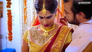 Desi busty new bride fucked by her ex-boyfriend in front of her husband&lpar; HIndi Audio &rpar;