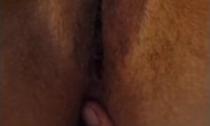 Close up of pussy and arse