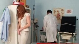 Gorgeous euro redhead babe Denisa Heaven at dirty pussy doctor