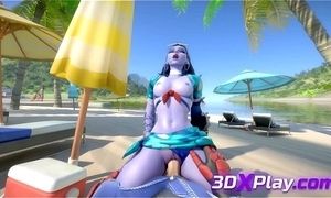 Sausage Soldier 76 inserting a twat Widowmaker | have fun free-for-all ► www.3DXhave fun.com