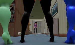 Dexter mother and Helen Parr fart