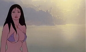 Erotic Adventures Of A Sexy Hot Brunette In The World Of Savages / Fantasy / Cartoon / Toons / Anime